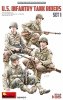 MiniArt 35407 U.S. Infantry Tank Riders. Set 1 1/35